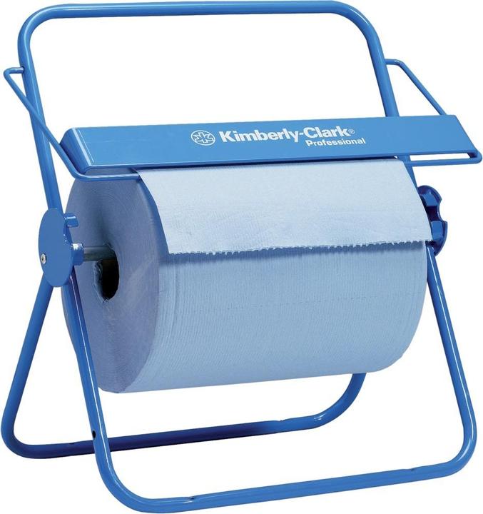 Produktbild Magni Kimberly-Clark 194151 Wandhalter/Tischspender für Wischtuch-Grossrollen, Blau, 44 Stück