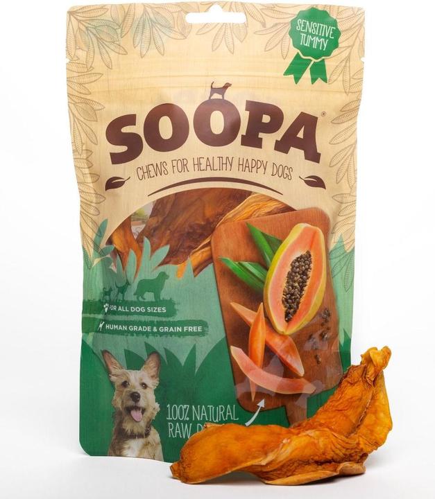 Immagine prodotto Soopa Masticare papaya cruda per cani sani e felici (1 pz., 85 g)