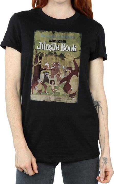 Immagine prodotto Disney Femme/Les femmes - T-shirt boyfriend en coton avec affiche rétro (M)