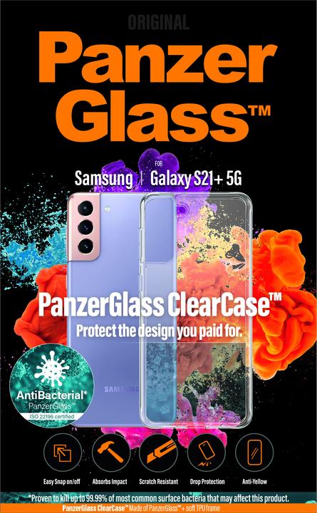 Actual product image PanzerGlass ClearCase (Samsung Galaxy S21+ 5G)