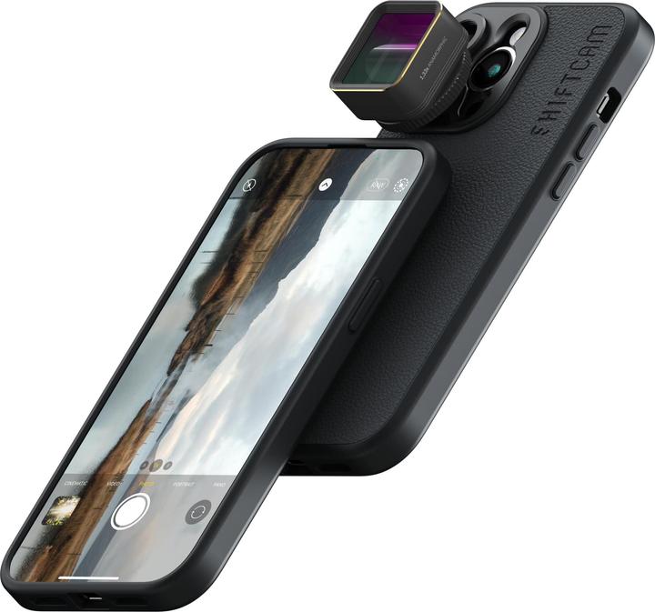 Actual product image ShiftCam Smartphone lens LensUltra 1.33x Anamorphic