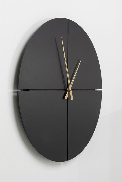 Image du produit Kare Design Horloge murale Andrea noir Ø60cm (60 cm)
