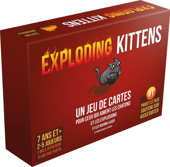 Actual product image Asmodée Exploding Kittens (German)