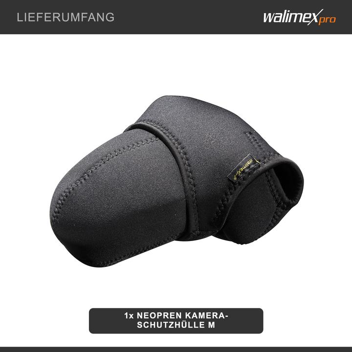 Actual product image Walimex Neoprene Camera Sleeve M (Camera shoulder bag, 3.02 l)