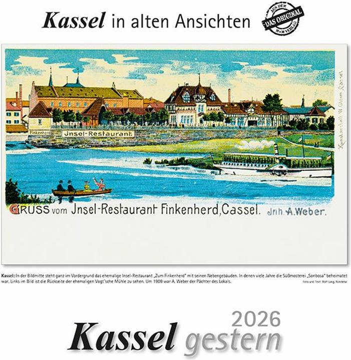 Image du produit Kassel gestern 2026 (29 x 32 cm, Couverture rigide, Allemand)