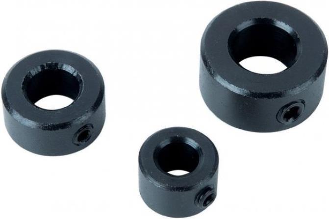 wolfcraft Tiefenstopp-Set für Holzbohrer, 3-tlg. (6, 8, 10 mm)