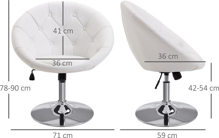 Image du produit Homcom Tabouret de travail