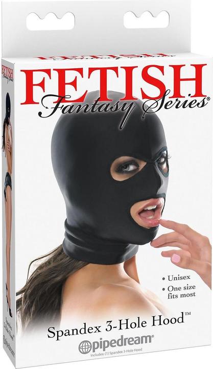 Actual product image Fetish Collection 3 Hole Hood