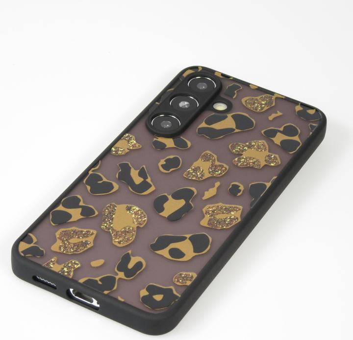 Actual product image PhoneLook Coque Semi Transparent blurry Design Leopard (Samsung Galaxy S24+)