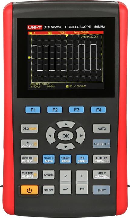 Produktbild Uni-T Handheld-Oszilloskop, UTD1025CL, 25 MHz, 200 MSa/s