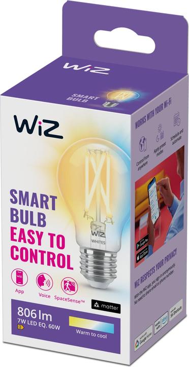 Actual product image WiZ Filament (E27, 6.70 W, 806 lm, 1 x, E)