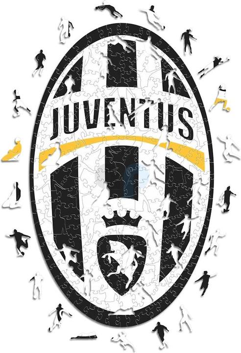 Immagine prodotto Iconic Juventus FC - Logo retrò - Puzzle in Legno Taglia L (500 Pezzi) (500 pezzi)