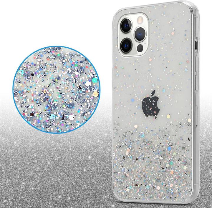 Image du produit Cadorabo Couverture TPU paillettes scintillantes (Apple iPhone 12 Pro Max)