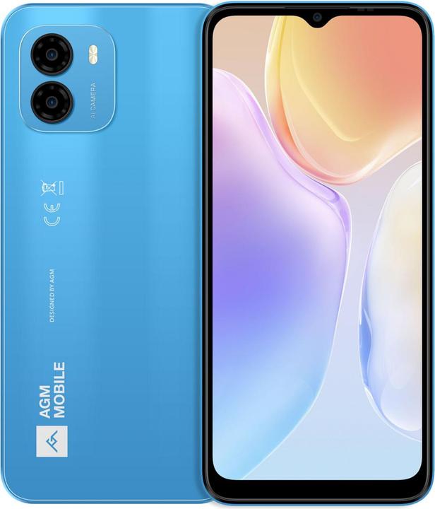 Immagine prodotto AGM NOTE N1 8/128GB BLU VIVO (128 GB, Azzurro, 6.52", Doppia SIM, 50 Mpx)