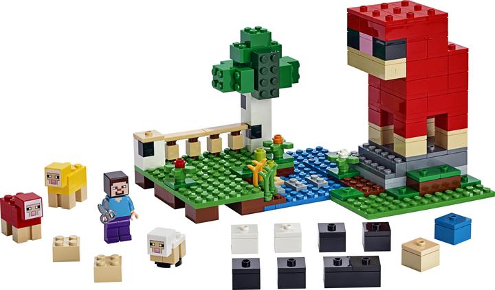 Image du produit LEGO L'élevage de moutons (21153, LEGO Minecraft)