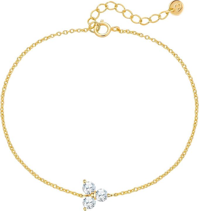 Image du produit Glanzstücke München Bracelet femme en argent sterling - 34462 (17 cm, Argent Sterling)