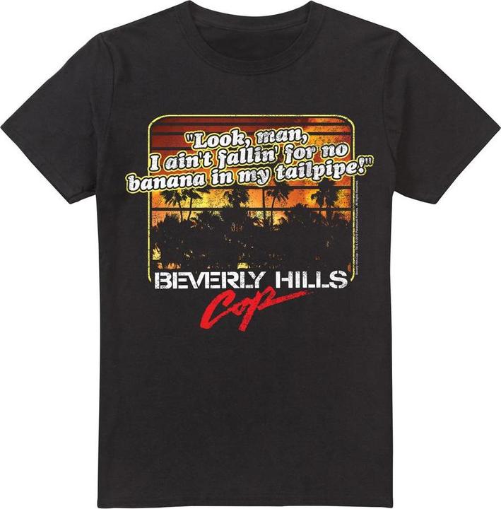 Beverly Hills Cop Banana In My Tailpipe TShirt (S)