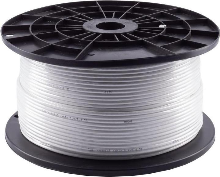 Shiverpeaks S/CONN maximum connectivity twin coaxial cable 0.7/2.9, CCS, 100m (Antenna cable)