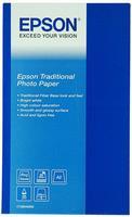 Actual product image Epson Plotter Paper Roll Traditional Photo Paper (300 g/m², Plotter rolls, 1 x)