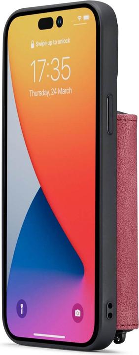 Produktbild Cover-Discount iPhone 14 Pro - Hülle mit Kreditkarten Etui rot (Apple iPhone 14 Pro)