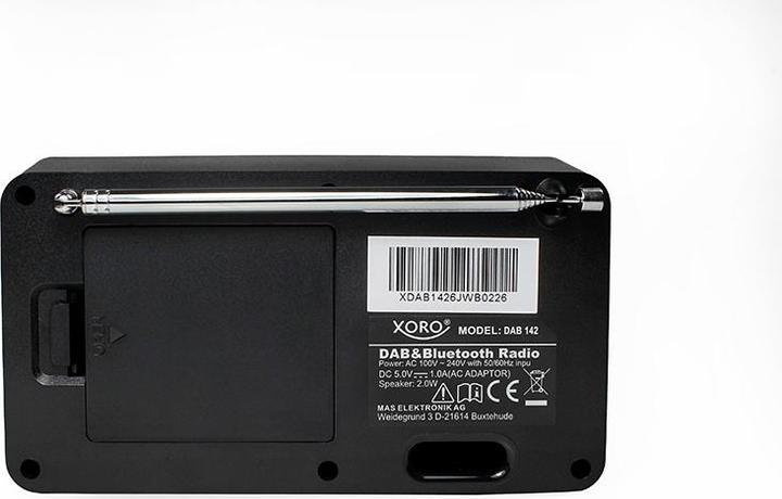Image du produit Xoro DAB 142 (DAB+ DAB, FM, Bluetooth)