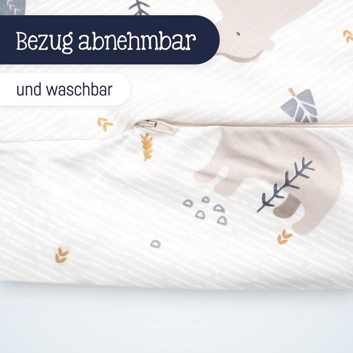 Actual product image Julius Zöllner Nursing pillow 190, Mountain Bear (76 cm)
