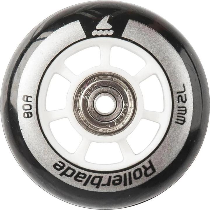 Rollerblade Inline Ersatzrollen (72 mm, 80A)