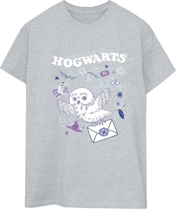 Immagine prodotto Owl Letter From Hogwarts Maglietta Ampia Donna (M)