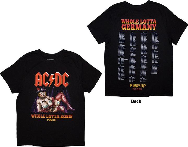 Image du produit AC/DC Whole Lotta Germany PWR-UP EU Tour 24 Back Print (S)