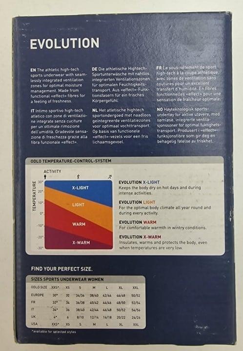 Nährwerte und Zutaten Odlo Singlet crew neck EVOLUTION LIGHT LO (XL)