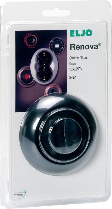 Produktbild Schneider Electric Endrahmen schwarz WDE011422