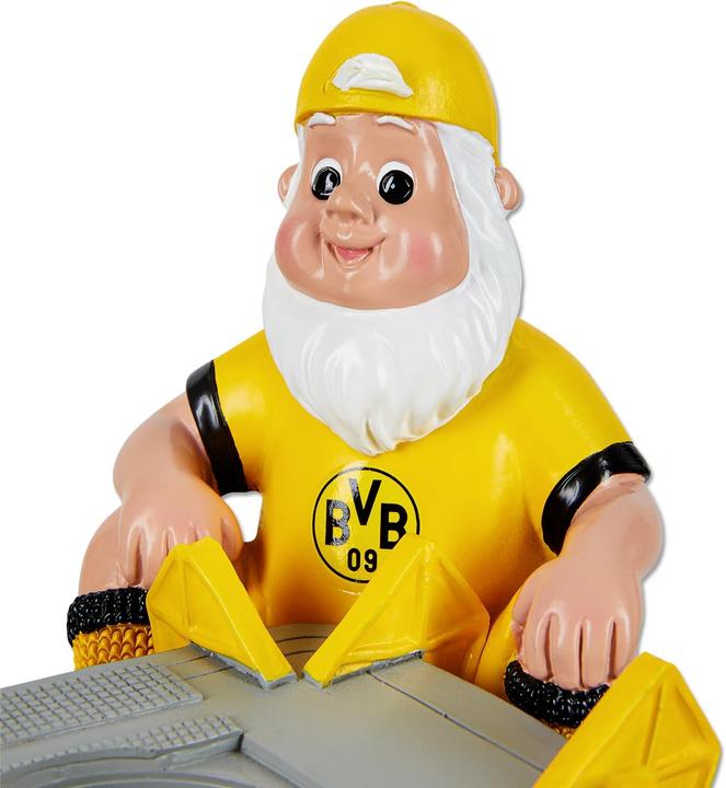 Immagine prodotto Borussia Dortmund Gnomo da giardino del BVB con porta tealight da stadio