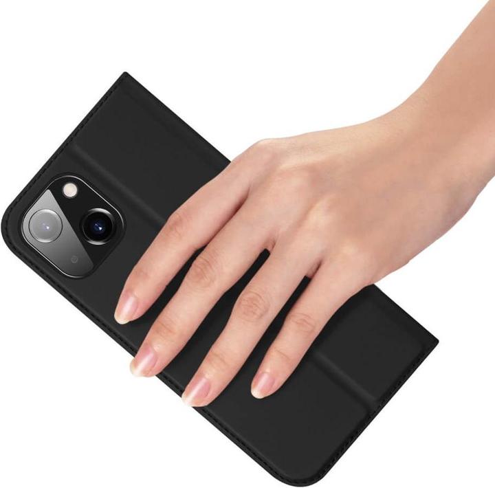 Actual product image Dux Ducis Skin Pro Card Wallet Case for iPhone 15 - Black (Apple iPhone 15)