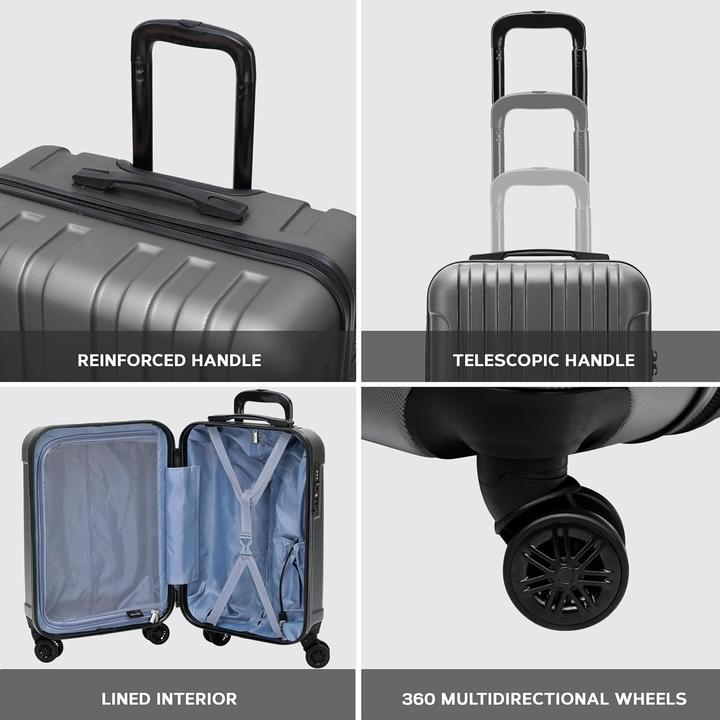 Produktbild Flight Knight 3 Satz Handgepack 55cm + M 67cm + L 76.5cm (102 l, Handgepäck (bis 50l), M (50 - 90l), L (90 - 115l))
