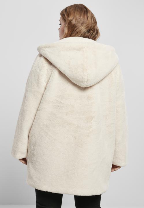 Actual product image Urban Classics Ladies Hooded Teddy Coat (M)