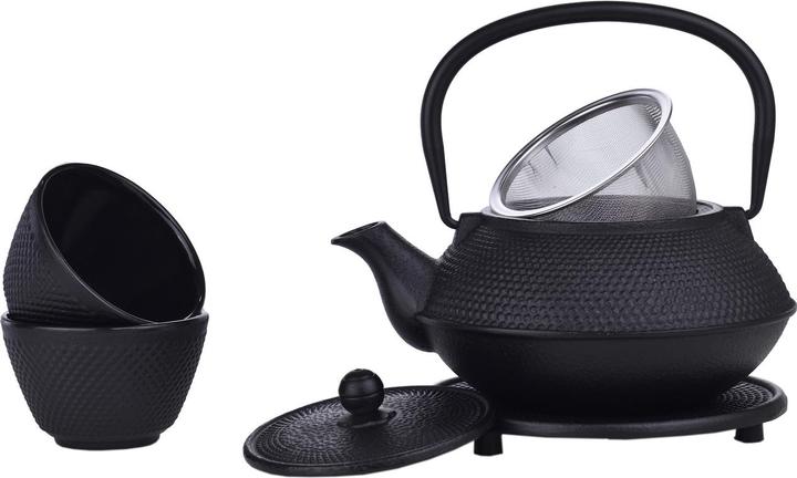 Produktbild Laguiole Lack Tea Pot 2 Cups And Trivet