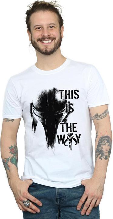 Immagine prodotto Star Wars The Mandalorian The Way Maglietta Uomo (5XL)