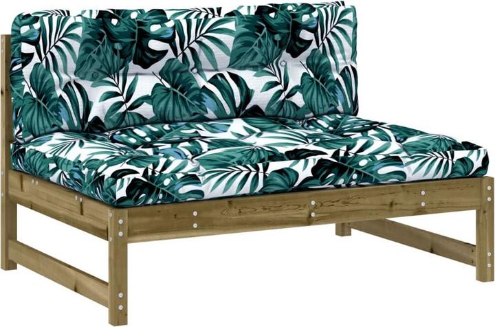 Immagine prodotto VidaXL 2-tlg. Garten-Lounge-Set mit Kissen Imprägniertes