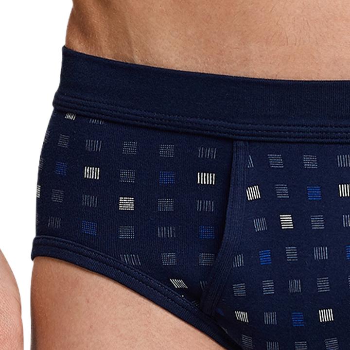 Image du produit Schiesser Lot de 4 slips de sport à fines côtes Cotton Essentials (M, paquet de 4)