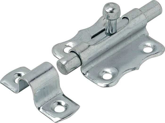 Produktbild Vormann Grendelriegel Länge 35 mm Breite 35 mm Stahl blau verzinkt (Grendelriegel, 20 Stk.)