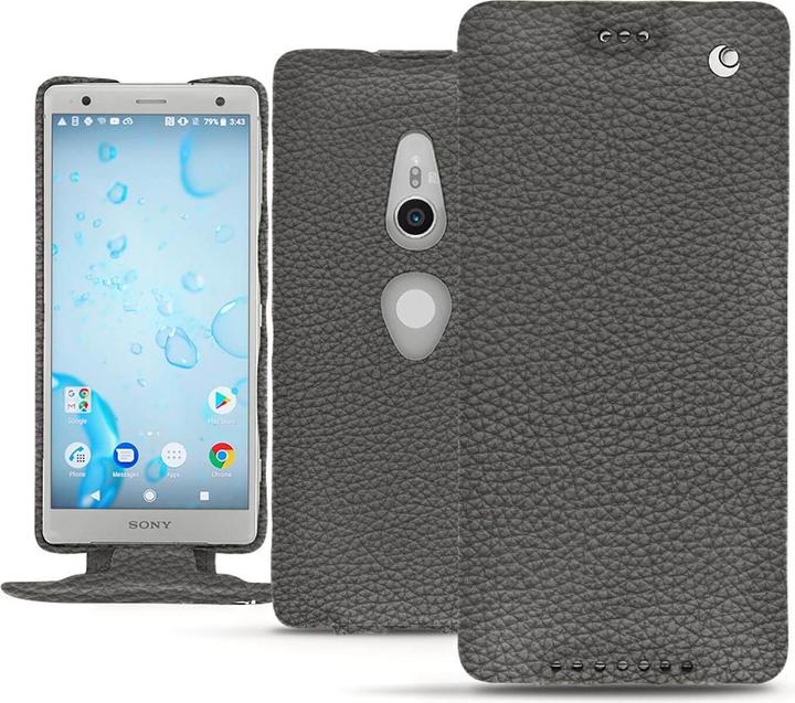Actual product image Noreve Leather cover vertical (Sony Xperia XZ2)