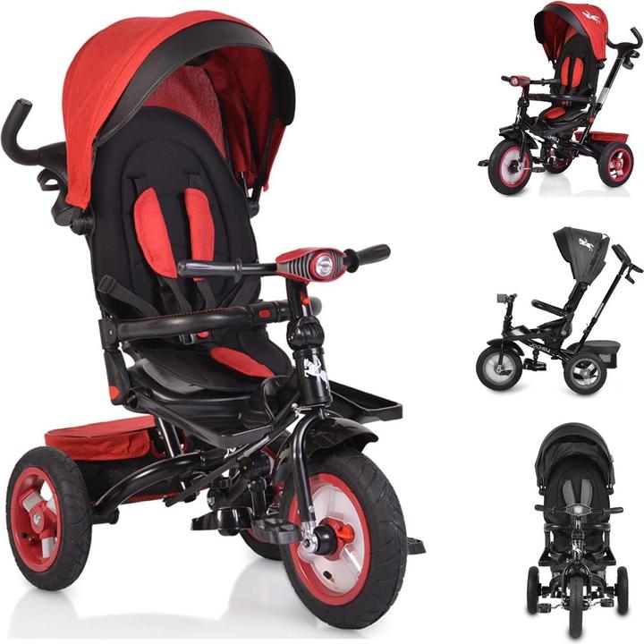 Actual product image Byox Moni tricycle jockey rubber tires music