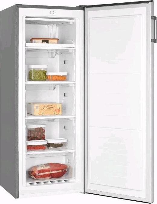 Image du produit Exquisit GS230H010E inoxlook Réfrigérateur avec compartiment congélationE (165 l)