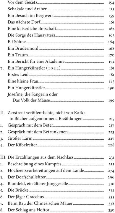 Actual product image Gesammelte Werke (German, Franz Kafka, 2012)