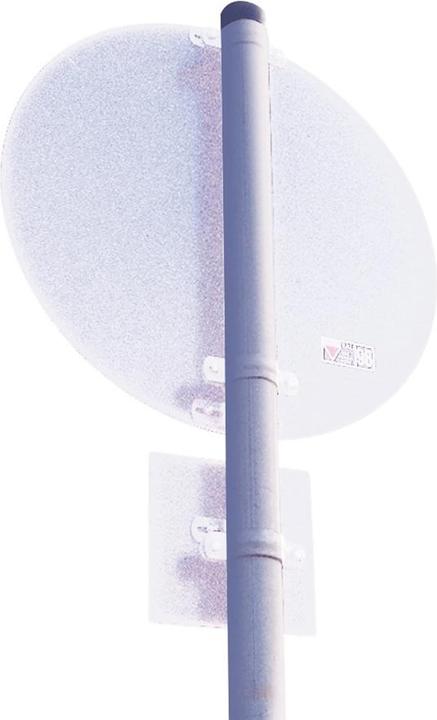 Produktbild Moravia Rohrpfosten Ø 76 mm Verzinkt, zum Einbetonieren (Ø 7.6 cm)