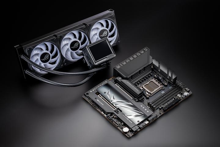 Actual product image ASUS Rog Crosshair X870e Hero (AM5, AMD X870E, ATX)