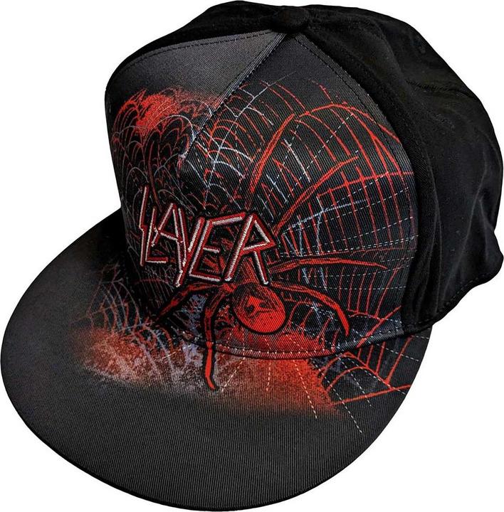 Image du produit Slayer Casquette de baseball adulte Snapback toile d'araignée (Taille unique)