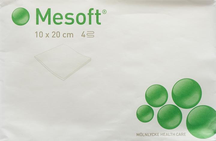 Produktbild Mesoft Kompressen 10x20cm unsteril