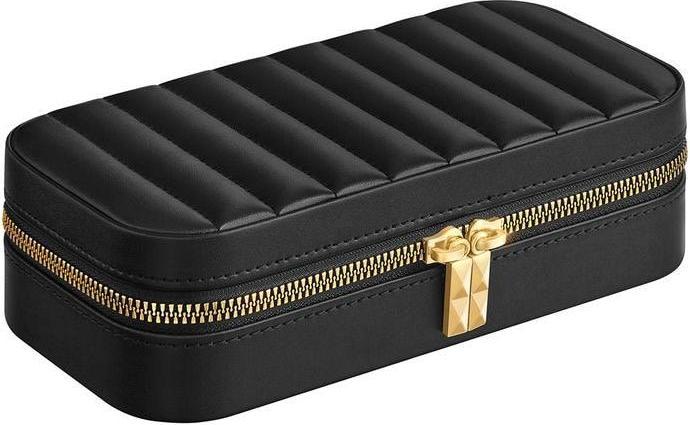 Songmics Schmuckschatulle 20.5 cm, Schwarz