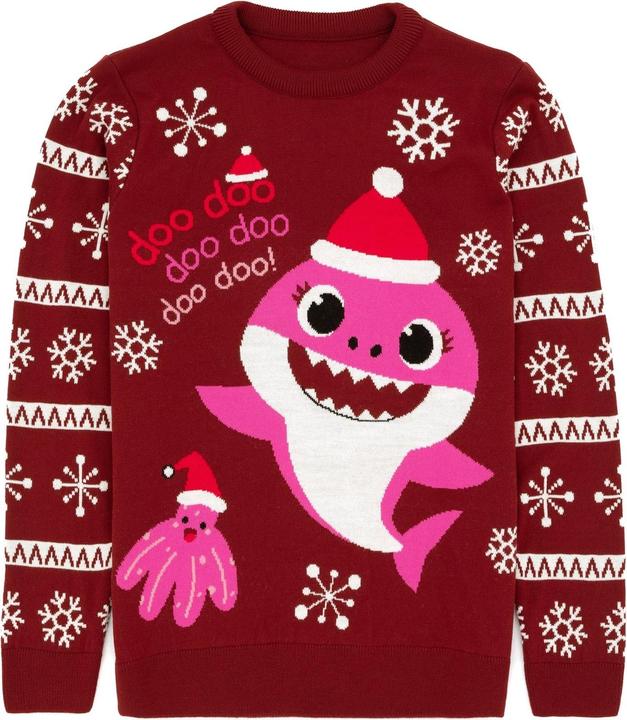 Produktbild Pinkfong Pullover weihnachtliches Design (XXL)